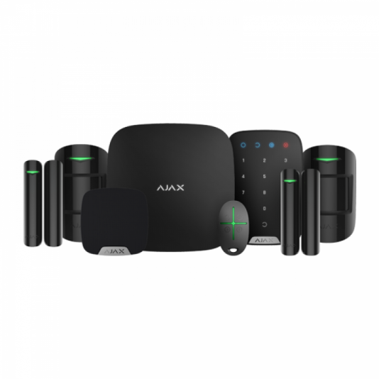 AJAX Wireless Alarm System Deluxe Set Black