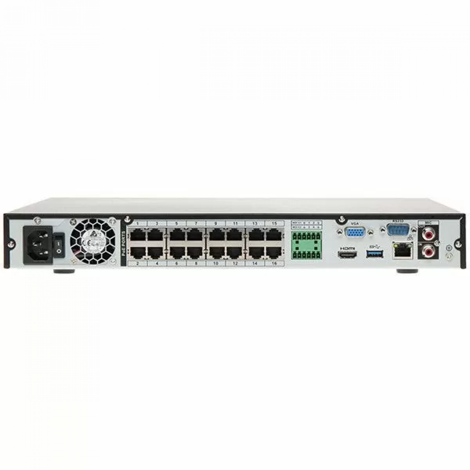 Dahua NVR5232-16P-EI - WizSense - Enregistreur vidéo sur IP - 16x PoE - 32 caméras IP Dahua NVR5232-16P-EI - WizSense - Enregistreur vidéo sur IP - 16x PoE - 32 caméras IP
