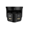 Dahua PDW5849P-A180-E2-ASTE - WizMind - Couleur - Panorama 180° degrés - Double objectif - Tourelle - 8Mp - Noir Dahua PDW5849P-A180-E2-ASTE - WizMind - Couleur - Panorama 180° degrés - Double objectif - Tourelle - 8Mp - Noir
