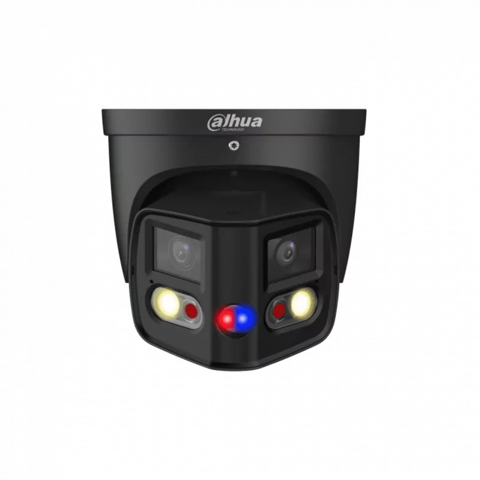 Dahua IPC-PDW3849P-A180-AS-PV - IPC-PDW3849P-A180-AS-PV - WizSense - Panorama 180° degrés - Tioc - Dual-Lens - Turret - 8Mp - Zwart Dahua IPC-PDW3849P-A180-AS-PV - IPC-PDW3849P-A180-AS-PV - WizSense - Panorama 180° degrés - Tioc - Dual-Lens - Turret - 8Mp - Zwart