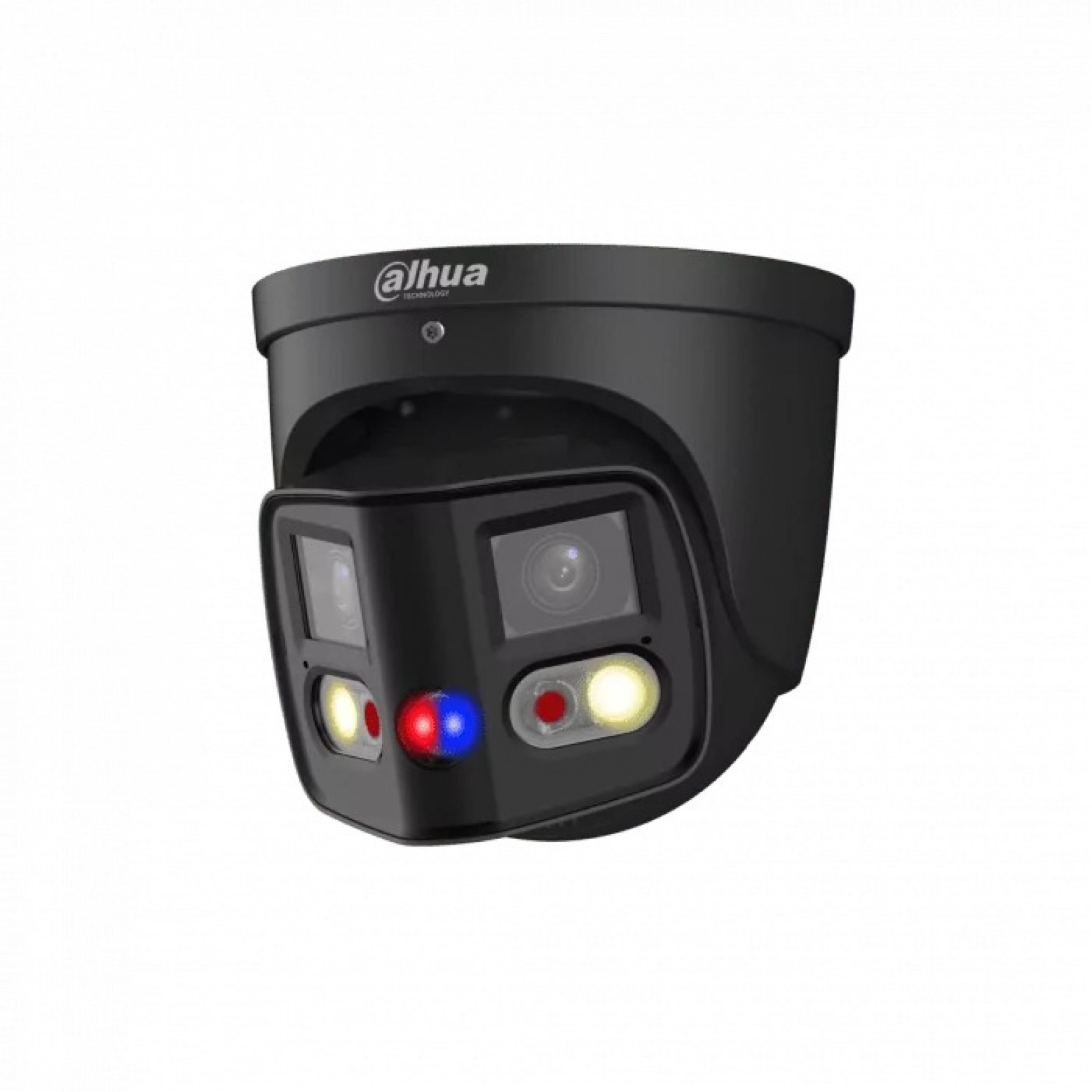 Dahua IPC-PDW3849P-A180-AS-PV - IPC-PDW3849P-A180-AS-PV - WizSense - Panorama 180° degrés - Tioc - Dual-Lens - Turret - 8Mp - Zwart Dahua IPC-PDW3849P-A180-AS-PV - IPC-PDW3849P-A180-AS-PV - WizSense - Panorama 180° degrés - Tioc - Dual-Lens - Turret - 8Mp - Zwart