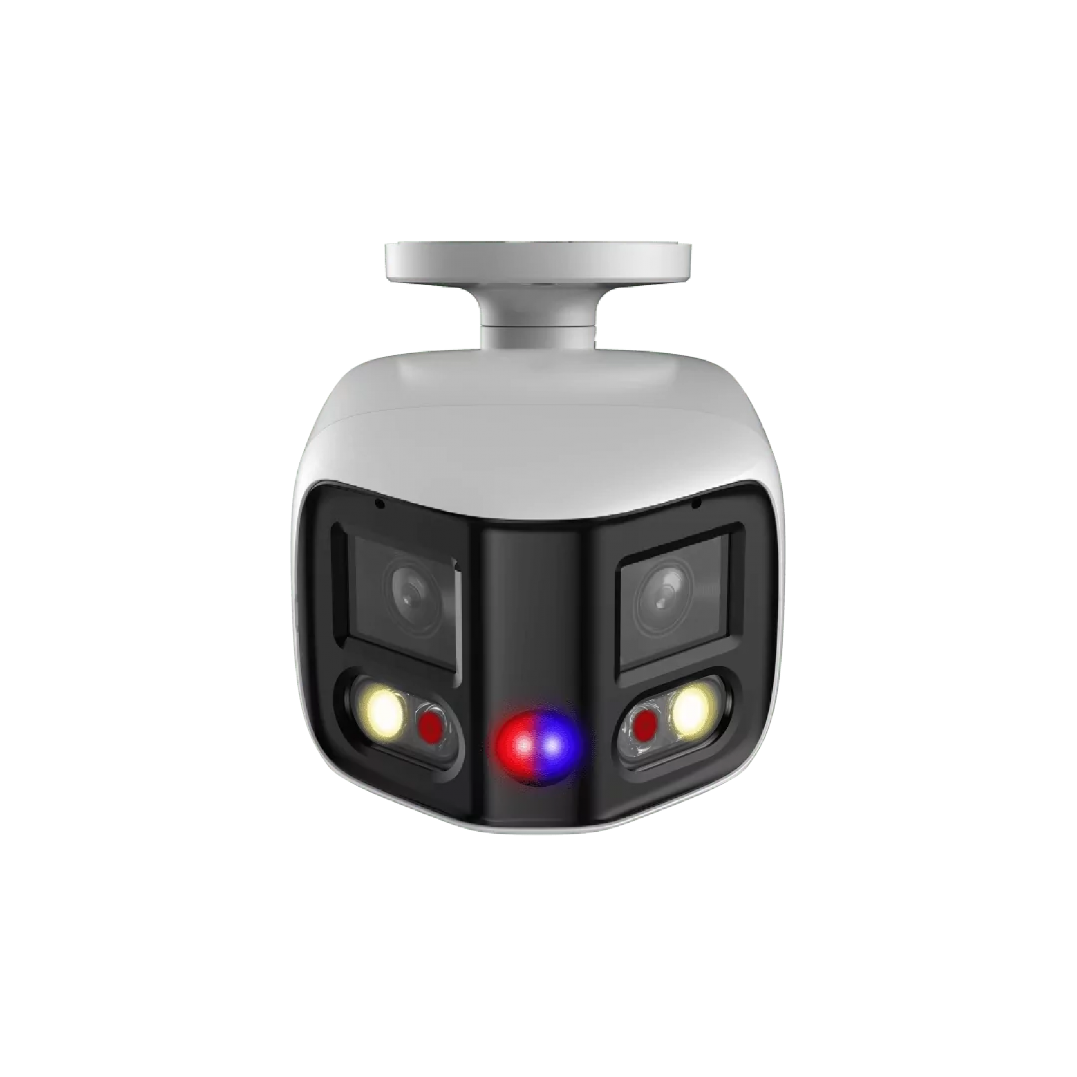 Dahua IPC-PFW3849SP - IPC-PFW3849SP - WizSense - Panorama 180° degrés - Tioc - Double objectif - Bullet - 8Mp - Wit Dahua IPC-PFW3849SP - IPC-PFW3849SP - WizSense - Panorama 180° degrés - Tioc - Double objectif - Bullet - 8Mp - Wit