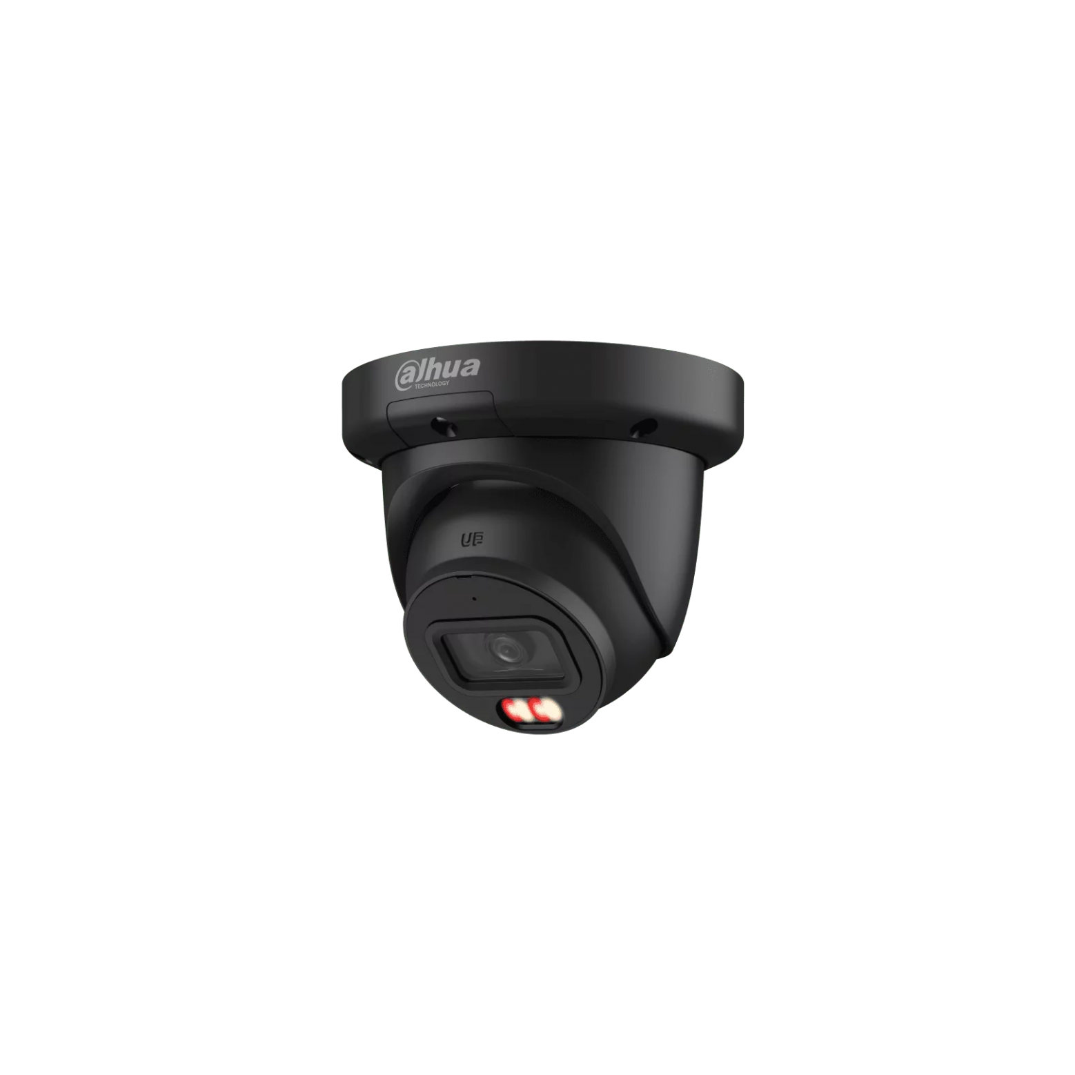 Dahua HDW3849QM-S-IL - WizSense - TioC 2.0 - Full Color - Turret - 8MP - IP - Zwart Dahua HDW3849QM-S-IL - WizSense - TioC 2.0 - Full Color - Turret - 8MP - IP - Zwart