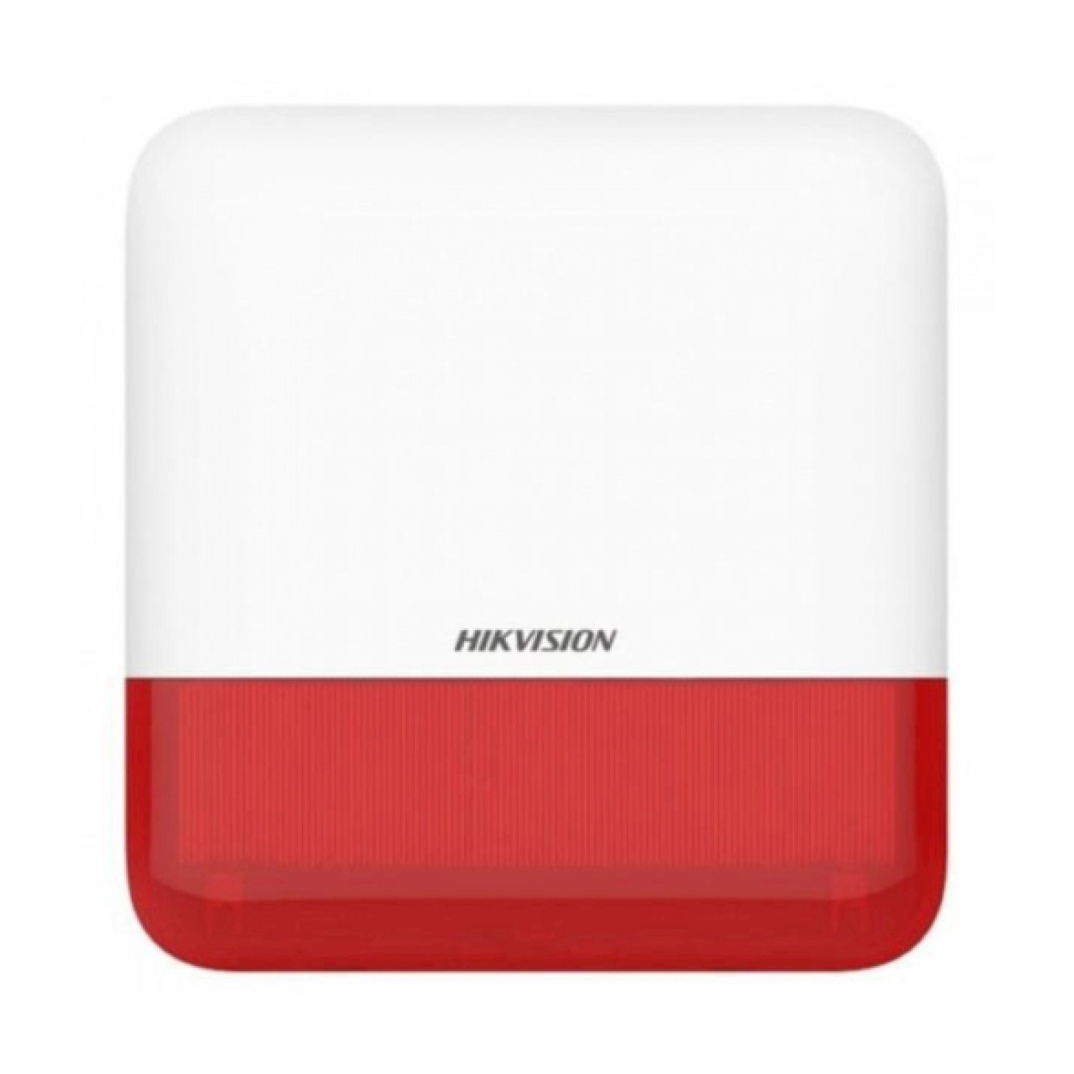 Hikvision DS-PS1-E-WE Sirène extérieure sans fil avec flash rouge Hikvision DS-PS1-E-WE Sirène extérieure sans fil avec flash rouge