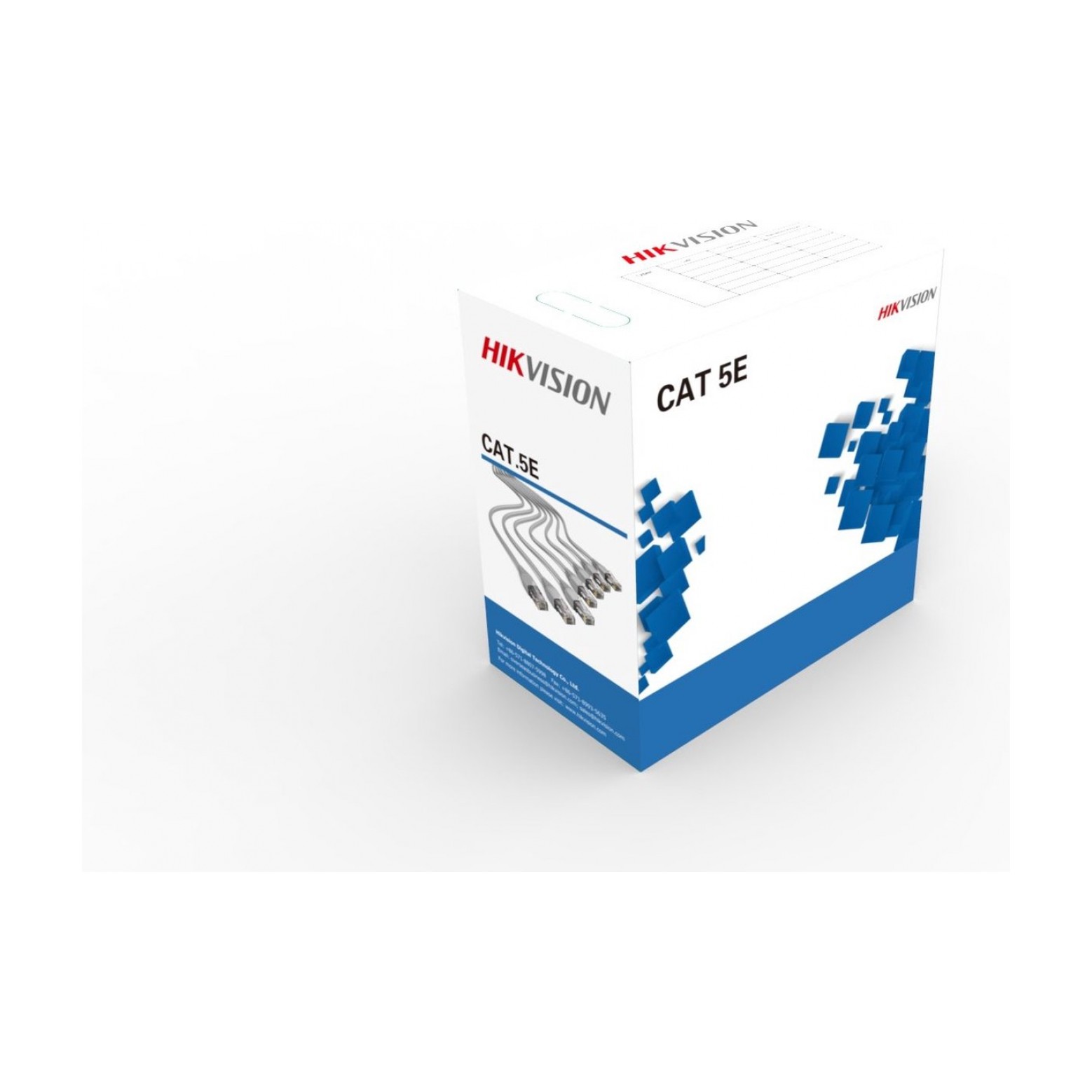 Hikvision DS-1LN5E-E/E UTP - CAT5E - Grijs - 305 mètres Hikvision DS-1LN5E-E/E UTP - CAT5E - Grijs - 305 mètres