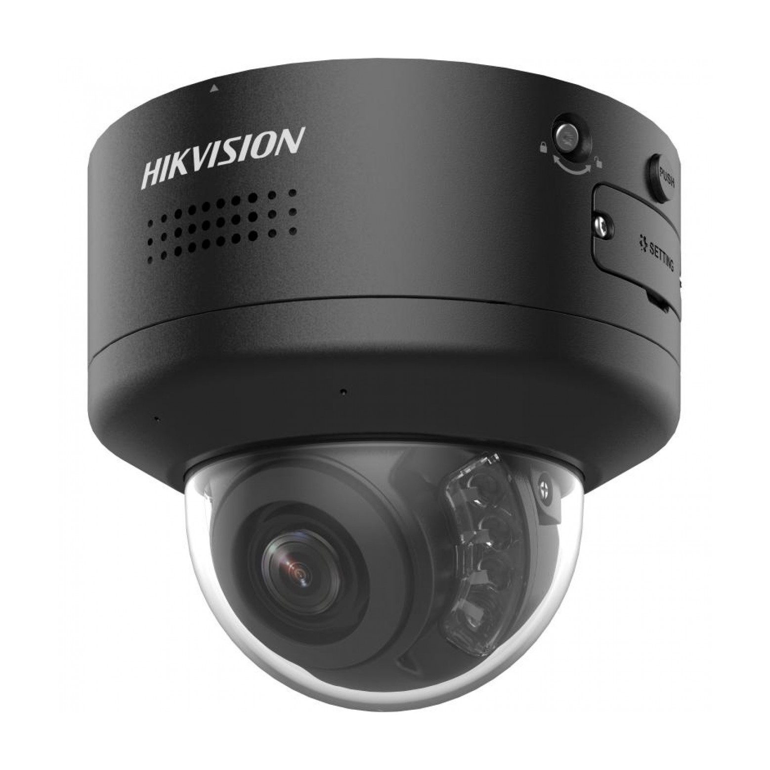 Hikvision DS-2CD2747G2H-LIPTRZS2U/SL - Colorvu Hybrid - Motorized PTRZ Varifocal Dome - 4MP - IP - Noir Hikvision DS-2CD2747G2H-LIPTRZS2U/SL - Colorvu Hybrid - Motorized PTRZ Varifocal Dome - 4MP - IP - Noir