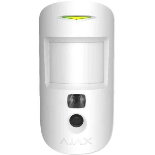AJAX MotionCam détecteur de mouvement + caméra photo sans fil PhOD Blanc