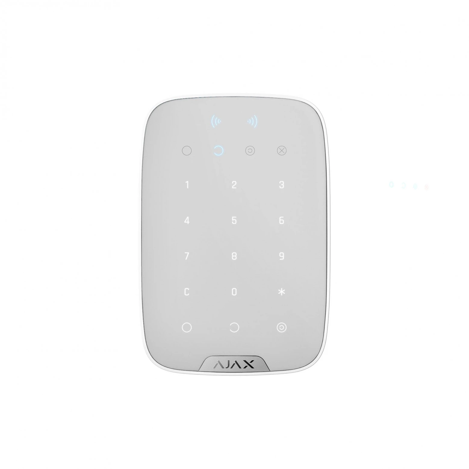 AJAX Wireless Keypad Plus With Tag Function Blanc