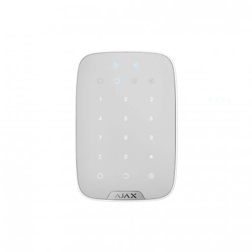 AJAX Wireless Keypad Plus With Tag Function Blanc