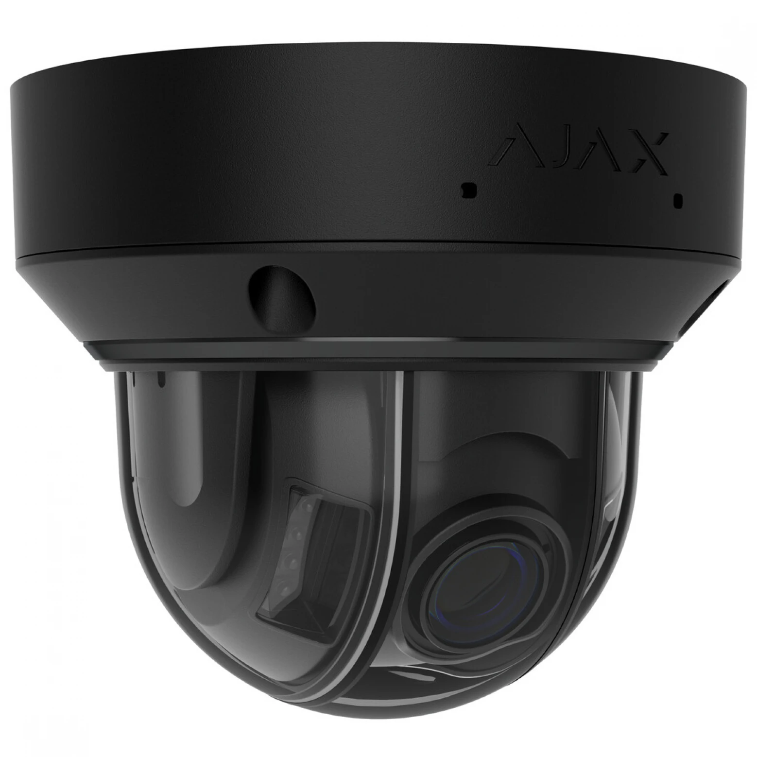 Ajax Systems - Dôme - Varifocal 2.8-12mm - 5 mégapixels - Caméra IP - Éclairage hybride - Noir