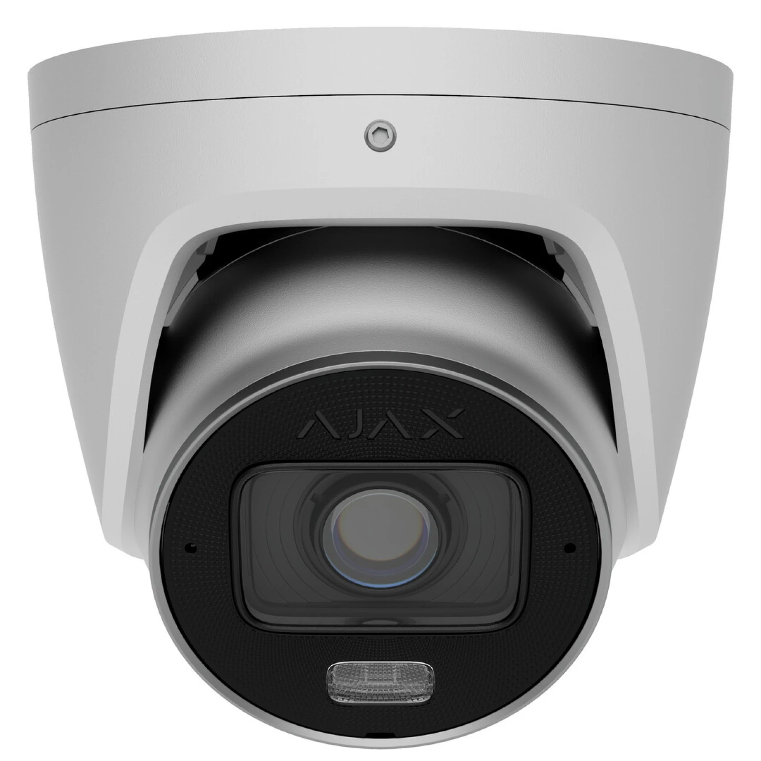 Ajax Systems - Turret - 8 mégapixels - Caméra IP - Objectif varifocal 2,8-12 mm - Éclairage hybride - Blanc