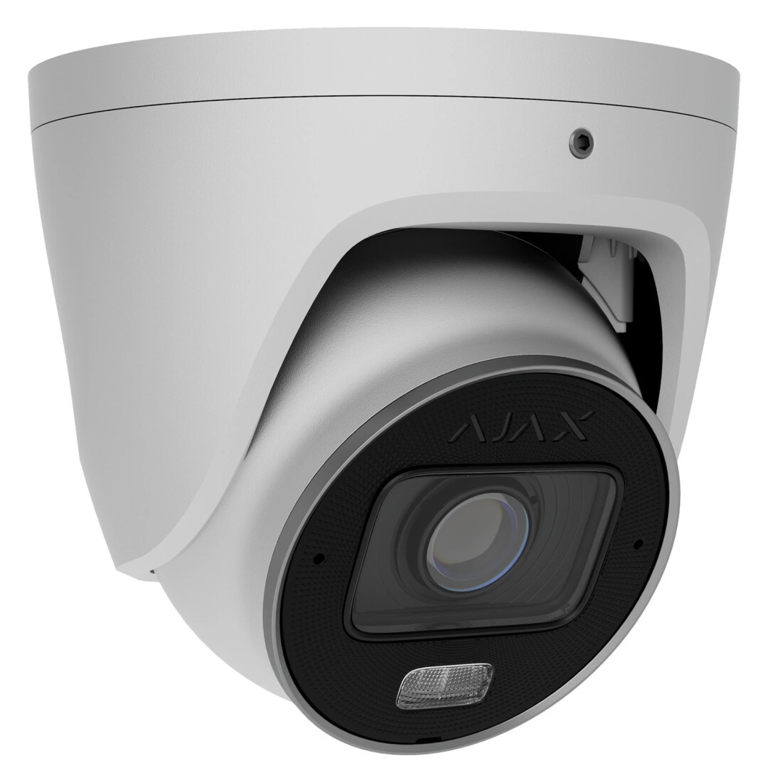 Ajax Systems - Turret - 8 mégapixels - Caméra IP - Objectif varifocal 2,8-12 mm - Éclairage hybride - Blanc