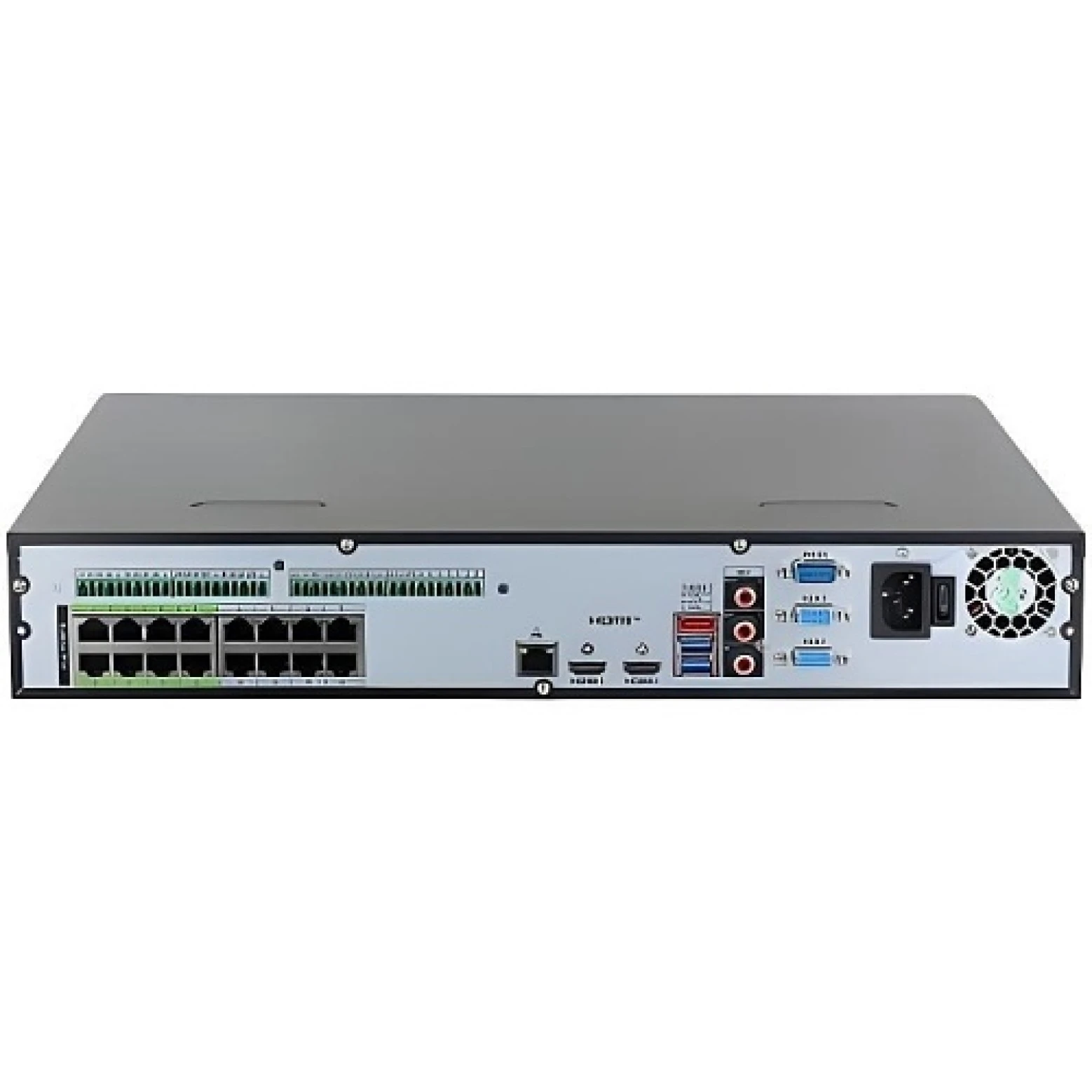 Dahua DHI-NVR5416-16P-XI – NVR AI WizMind à 16 canaux avec 16 ports PoE, AcuPick et reconnaissance faciale