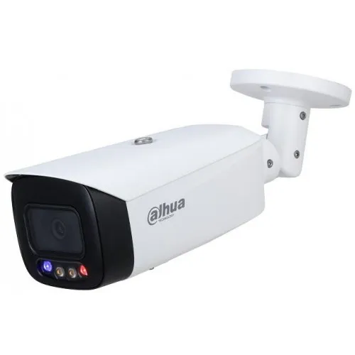 Dahua DH-IPC-HFW3449T1P-AS-PV-0280B-S4 - Wiszense - Couleur 2.0 - IP - Caméra bulle - 4mp 2.8mm - IR 30m - 12vdc - PoE - Wit