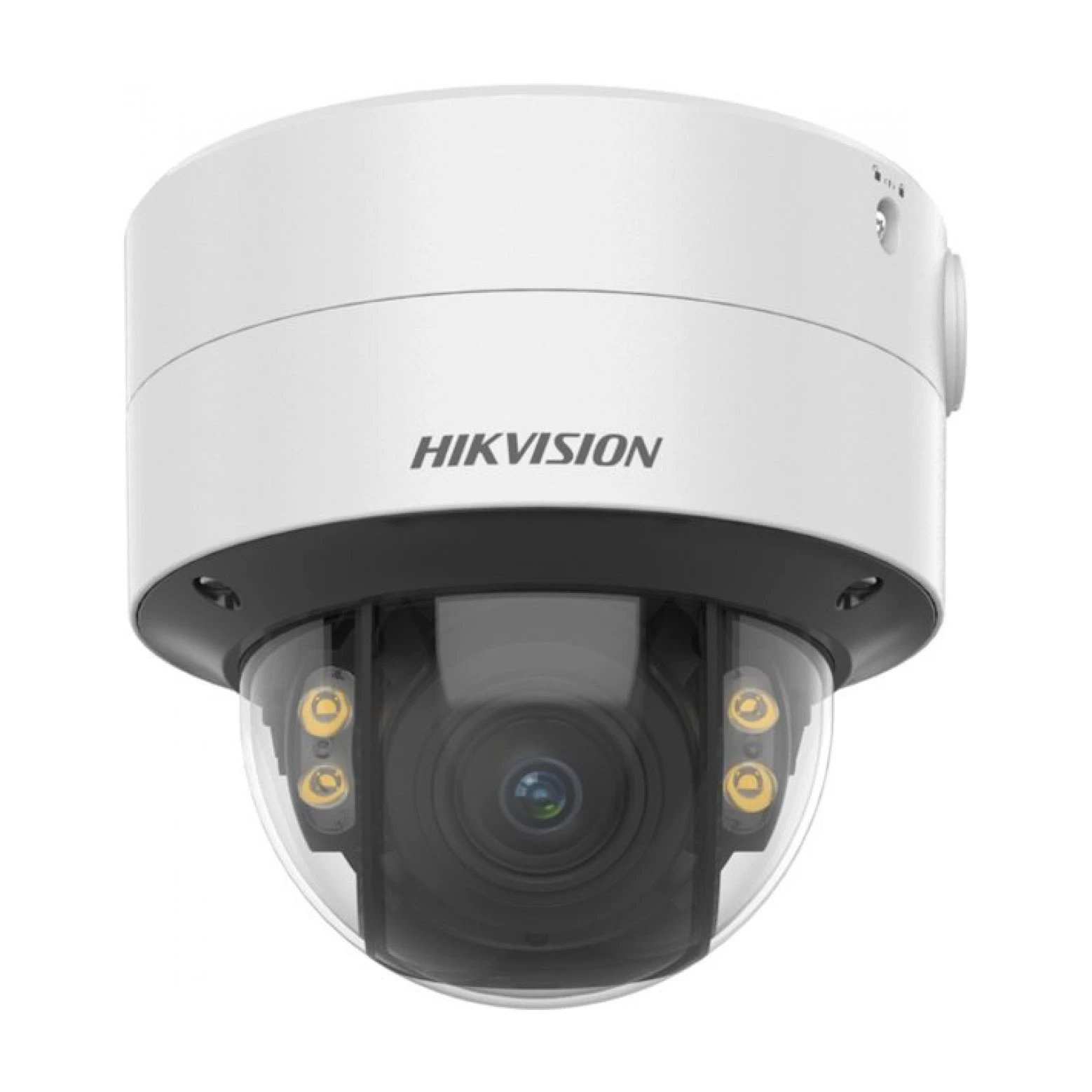 Hikvision - DS-2CD2747G2-LZS - ColorVu Hybrid - Acusense - Varifocal - (3.6-9mm) objectif - Dôme - 4MP - IP - Wit