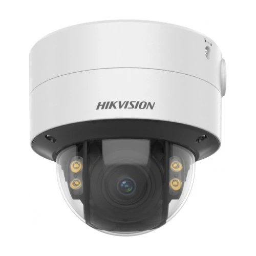Hikvision - DS-2CD2747G2-LZS - ColorVu Hybrid - Acusense - Varifocal - (3.6-9mm) objectif - Dôme - 4MP - IP - Wit