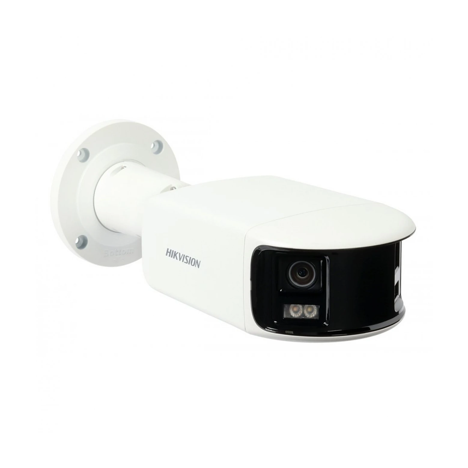 Hikvision DS-2CD2T87G2P-LSU/SL ColorVu Hybrid - Acusense - Bullet - 8MP - Objectif 2,8mm - Panorama 180 degrés - IP - Blanc