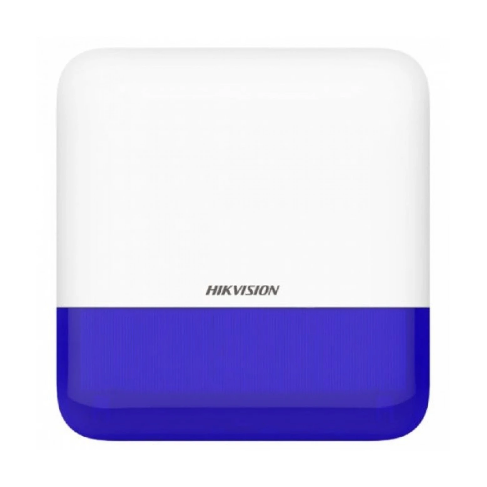 Hikvision DS-PS1-E-WE Sirène extérieure sans fil avec flash Bleu