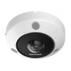 Hikvision - DS-2CD63C5G1-IVS - DeepinView - Fisheye - Objectif 1,29MM - 12MP - IP - Wit