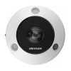 Hikvision - DS-2CD63C5G1-IVS - DeepinView - Fisheye - Objectif 1,29MM - 12MP - IP - Wit