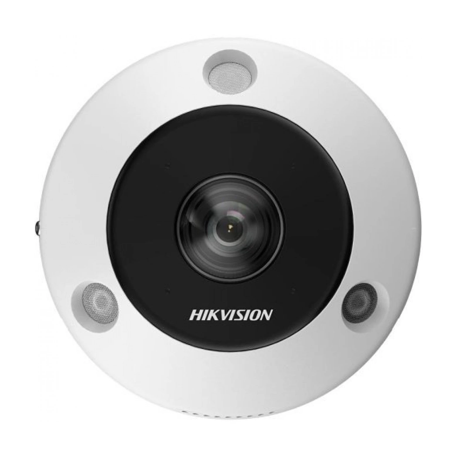 Hikvision - DS-2CD63C5G1-IVS - DeepinView - Fisheye - Objectif 1,29MM - 12MP - IP - Wit