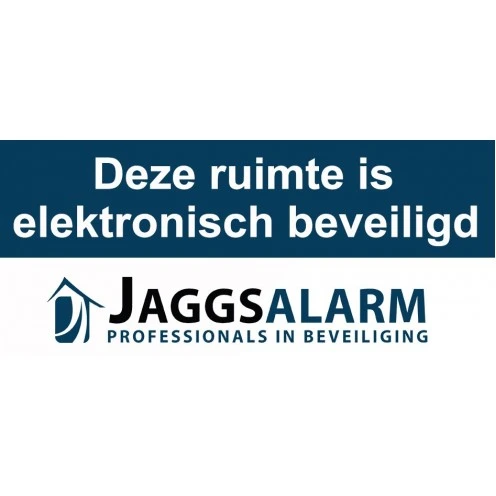 Autocollant de sécurité Jaggs Alarm