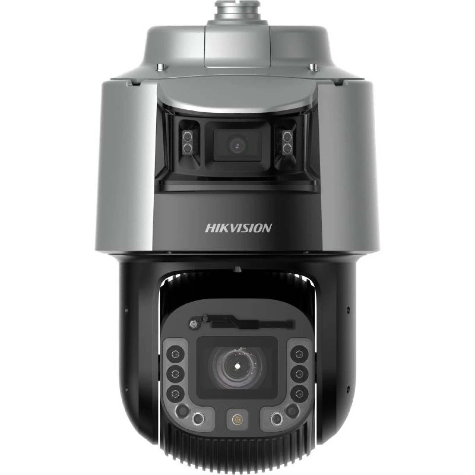 Hikvision DS-2SF8C425MXG1-EL(W)(Y)/14 – Caméra IP PTZ TandemVu 4 MP – Caméra panoramique 6 MP – Zoom optique 25× – IR 300 m – DarkFighter 2.0 et Auto Tracking 3.0
