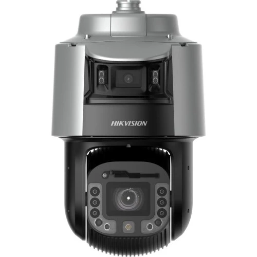 Hikvision DS-2SF8C425MXG1-EL(W)(Y)/14 – Caméra IP PTZ TandemVu 4 MP – Caméra panoramique 6 MP – Zoom optique 25× – IR 300 m – DarkFighter 2.0 et Auto Tracking 3.0