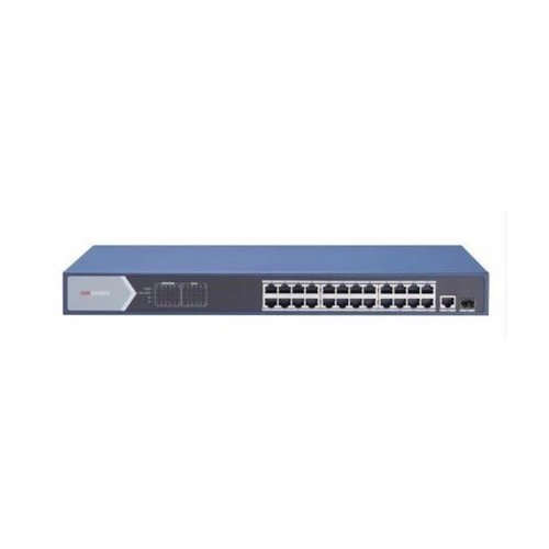 Hikvision DS-3E0526P-E, 24 ports POE, Gigabit non géré