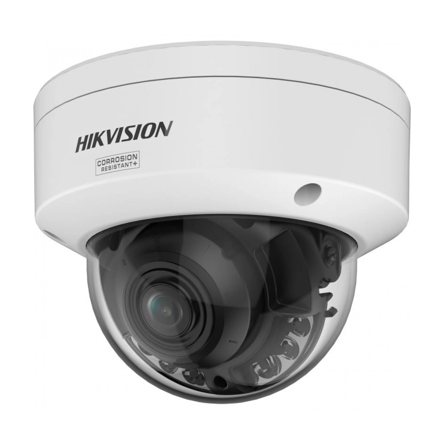 Hikvision - DS-2CD2787G3T-LIZSY - AcuSense - ColorVu Hybrid - Varifocal (2.8-12mm) - Dôme - 8MP - IP - Blanc