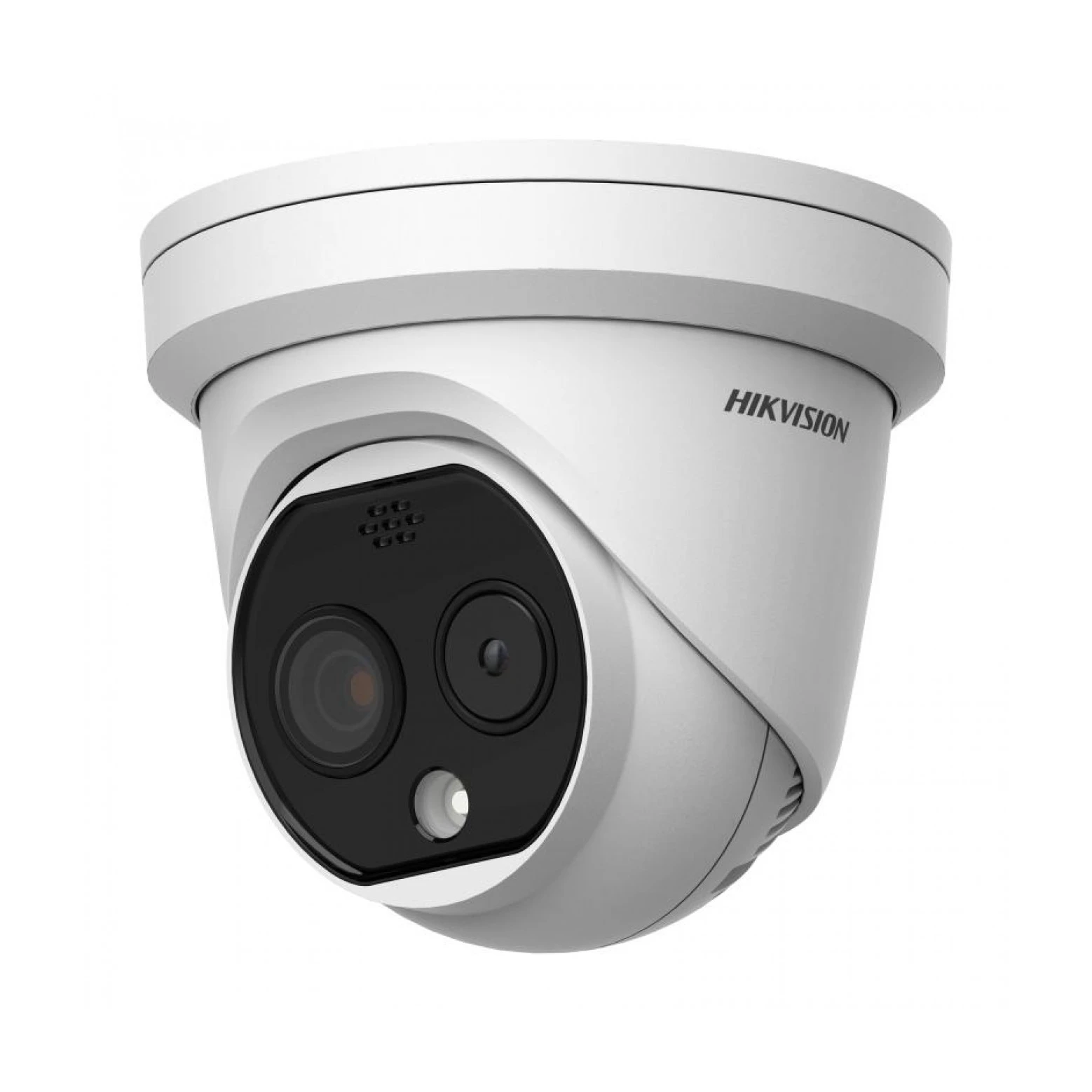 Hikvision DS-2TD1228-2/QA - Série Heatpro - DeepinView - Thermique - Turret - 4MP - Wit