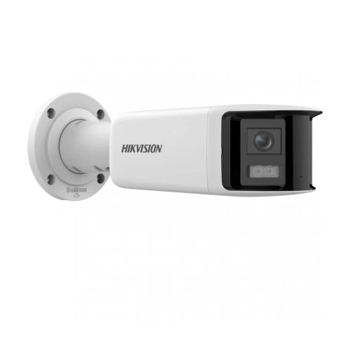 Hikvision DS-2CD2T47G2P-LSU/SL - AcuSense - ColorVu - Panorama - Bullet - 4MP - Wit