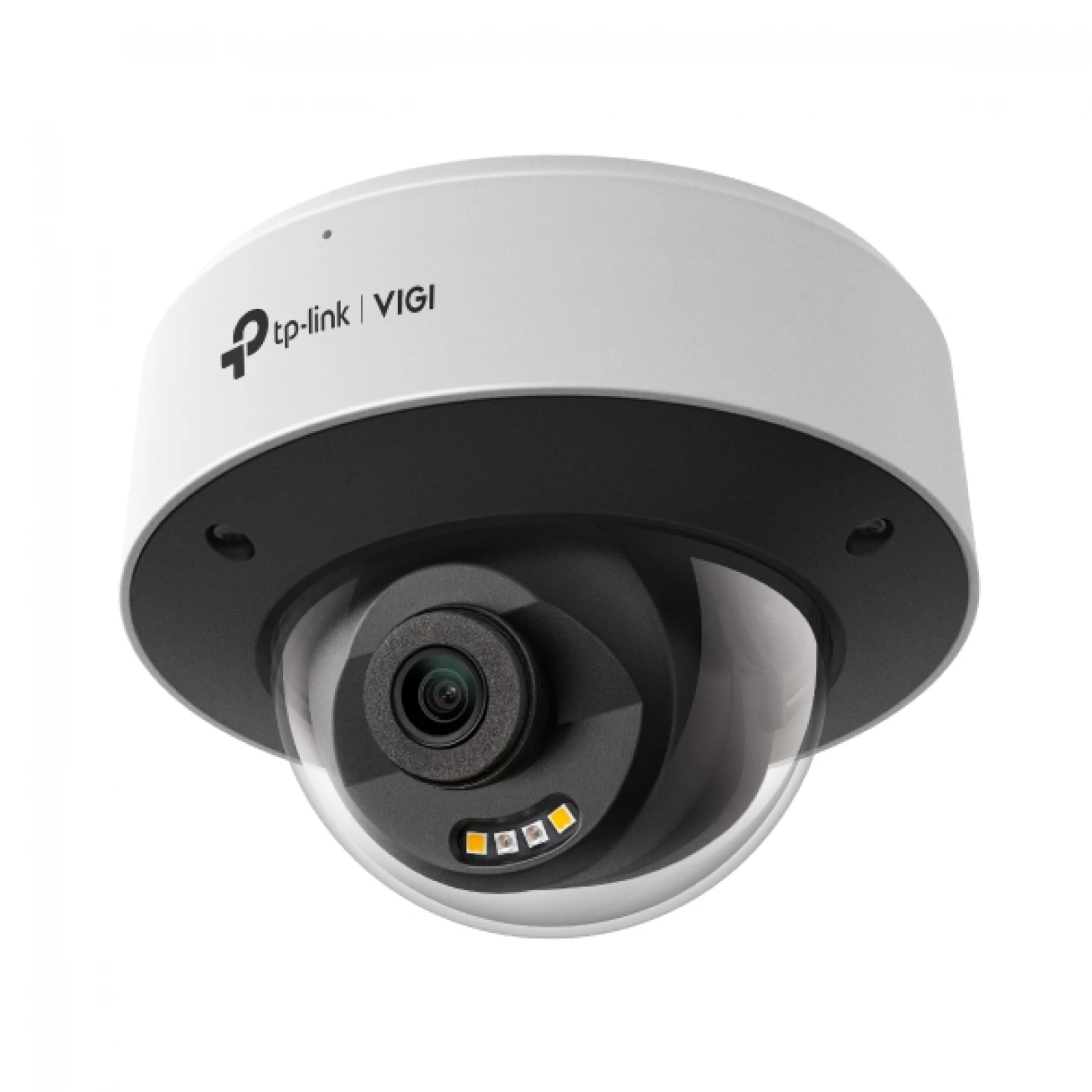 VIGI By TP-link - InSight S245 - 4 MP - ColorPro 2.0 - IA - Caméra dôme - avec dissuasion active - Blanc