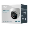 VIGI By TP-link- InSight S485PI - 8 MP - IR - Panoramique - IA - Caméra dôme - avec dissuasion active - Blanc