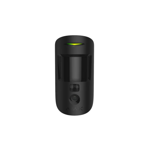 AJAX MotionCam détecteur de mouvement + caméra photo sans fil PhOD Noir