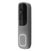 AJAX Doorbell 4 MP Camera with built-in AI and PIR Sensor Grey (Sonnette de porte AJAX 4 MP avec caméra intégrée et capteur PIR)