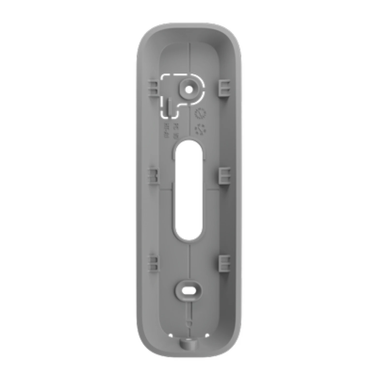 AJAX Doorbell 4 MP Camera with built-in AI and PIR Sensor Grey (Sonnette de porte AJAX 4 MP avec caméra intégrée et capteur PIR)