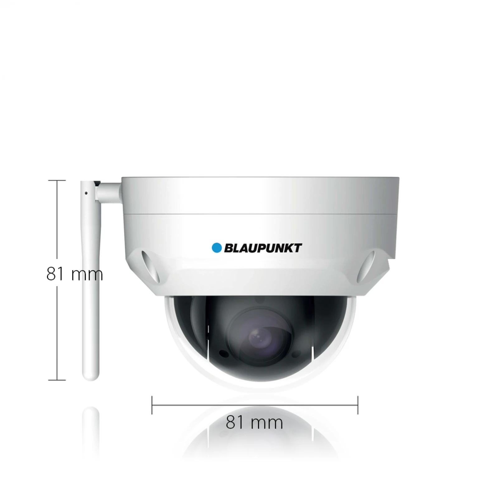 Blaupunkt VIO-DP20 - Caméra dôme PTZ Full-HD 2 Megapixel WLAN