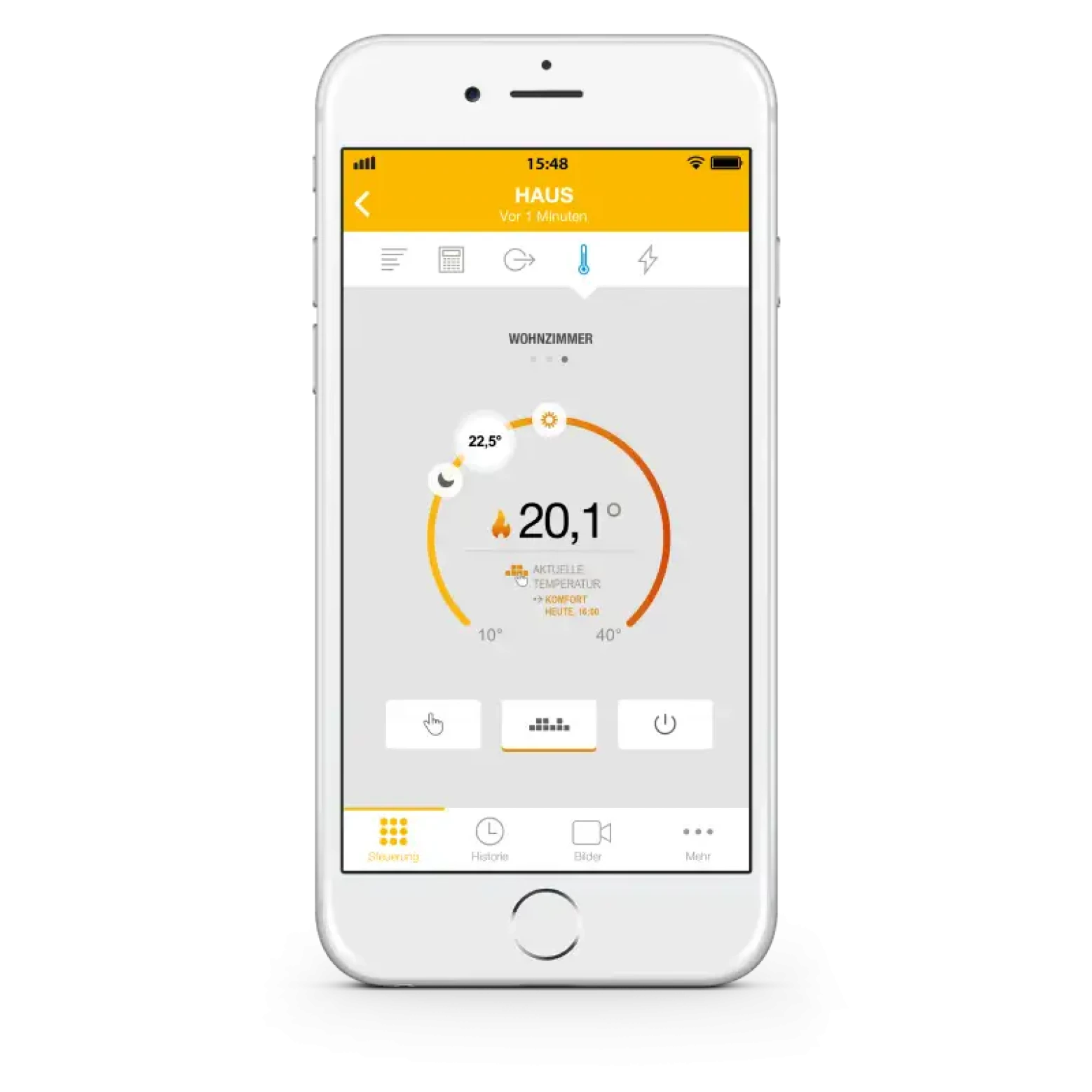 Thermostat à fil BUS Jablotron JA-110TP