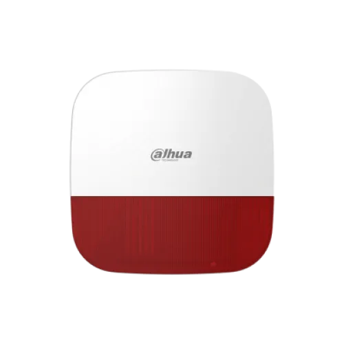 Dahua DHI-ARA13-W2(868) AirShield Sirène extérieure sans fil avec flash rouge