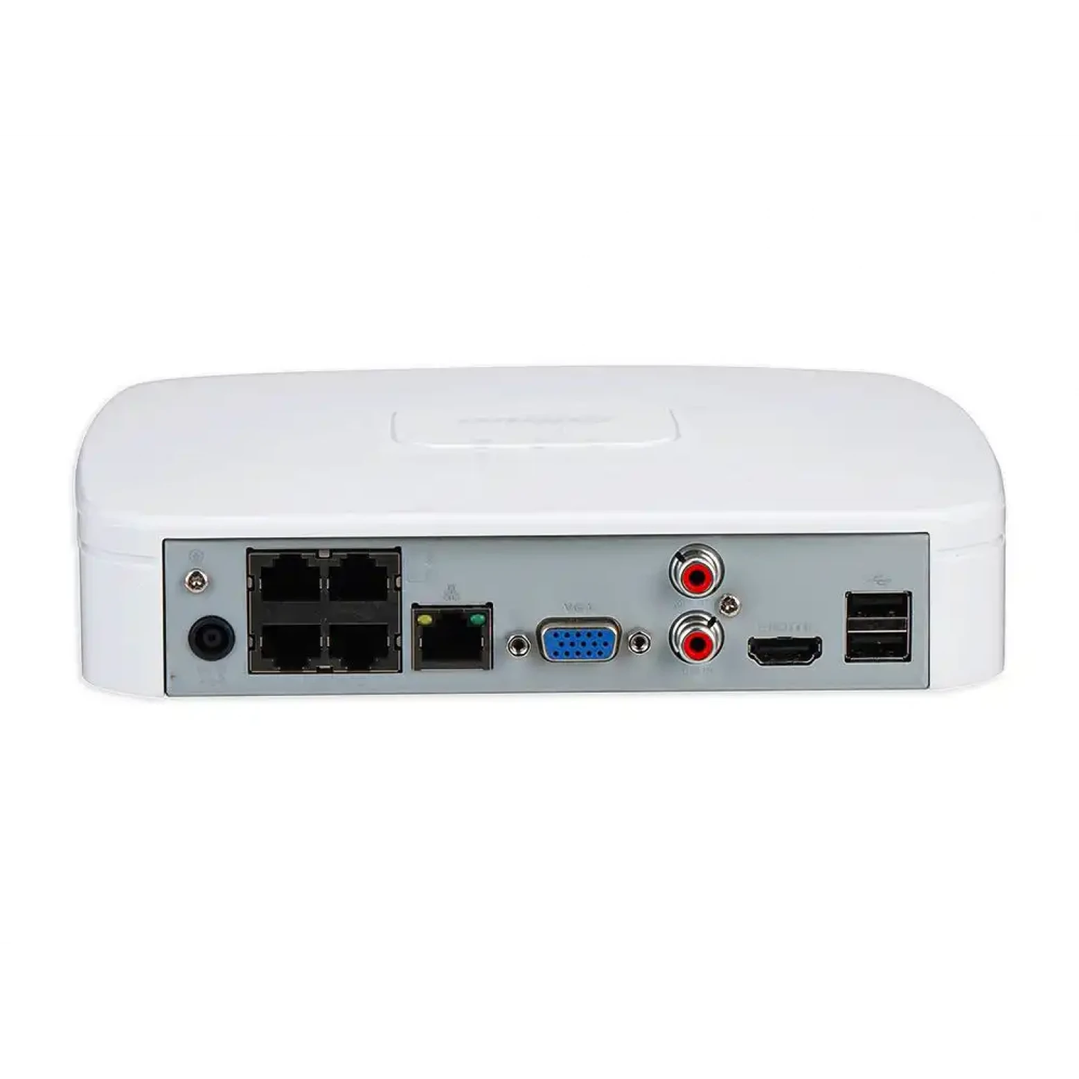 Dahua NVR4104-P-EI Enregistreur vidéo sur IP 1x LAN 4x PoE Convient pour 4 caméras IP