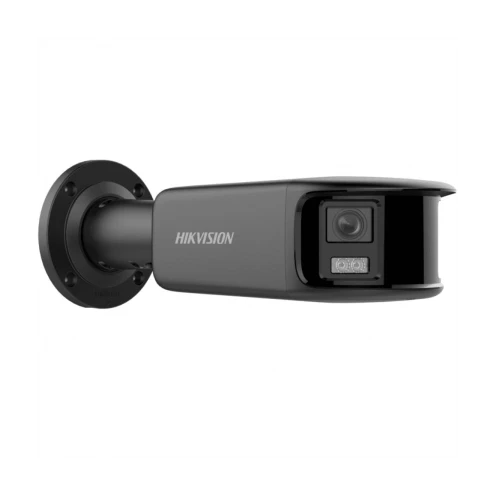 Hikvision DS-2CD2T87G2P-LSU/SL - ColorVu Hybrid - Acusense - Bullet - 8MP - Objectif 4mm - Panorama 180 degrés - IP - Noir