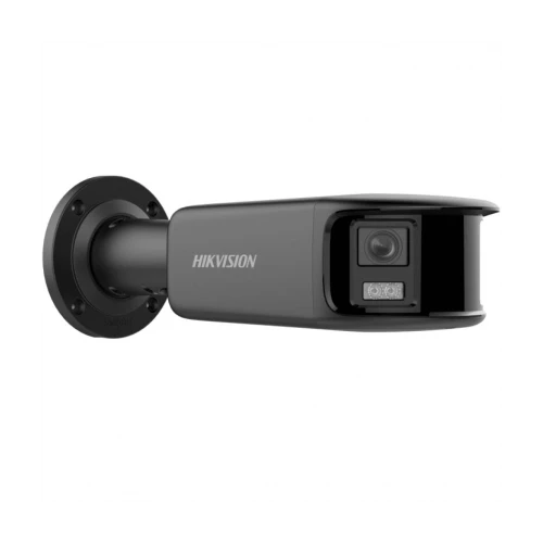 Hikvision DS-2CD2T87G2P-LSU/SL - ColorVu Hybrid - Acusense - Bullet - 8MP - Objectif 4mm - Panorama 180 degrés - IP - Noir