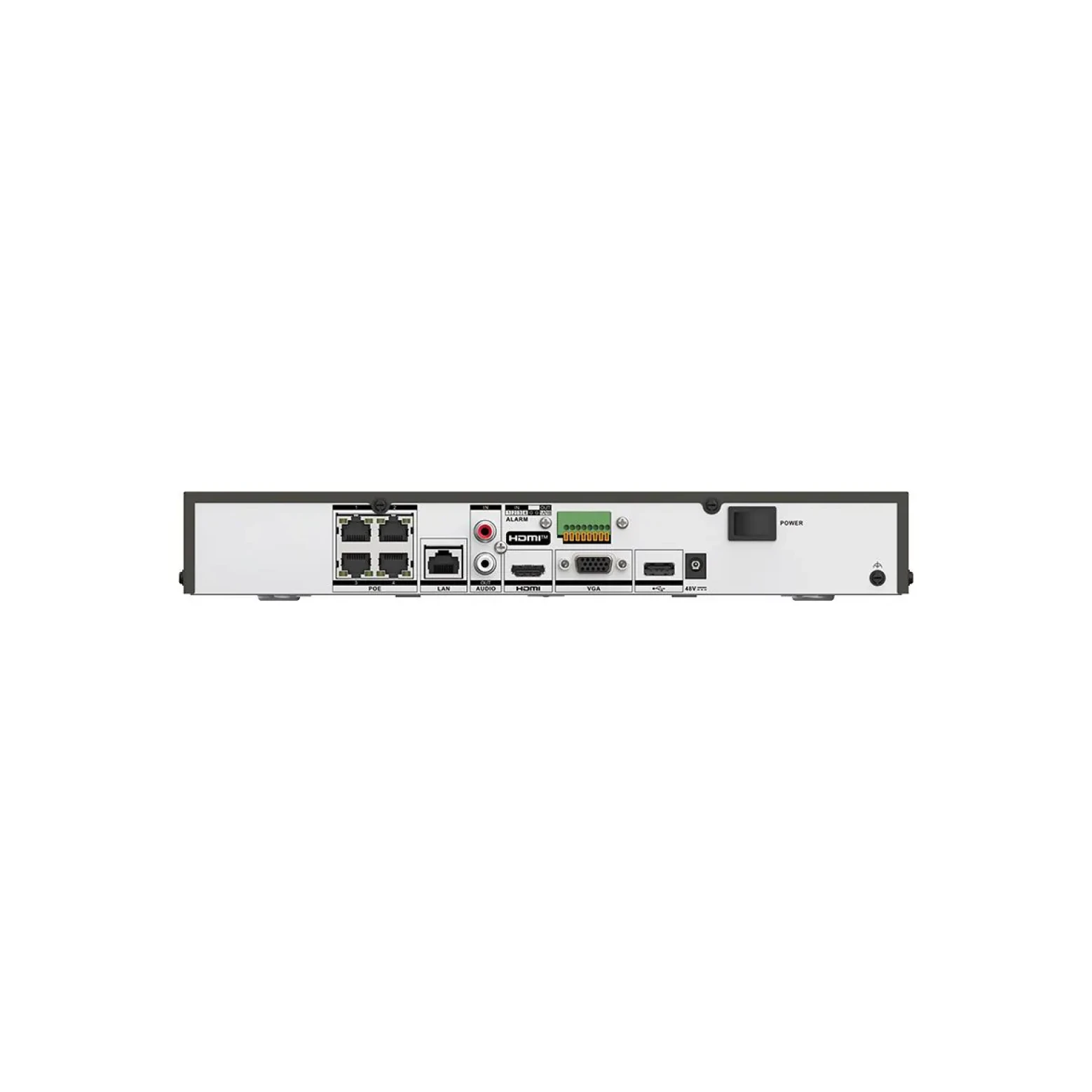 Hikvision DS-7604NXI-K1/4P/VPro – 4 canaux – 4K – 4 PoE – NVR avec IA – AcuSeek – AcuSearch – AcuSense