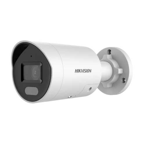 Hikvision DS-2CD2047G2-LU/SL(C), 4 Megapixel, ColorVu, Mini Bullet, 40m LED, Microfoon, Haut-parleur et Lumière Strobe