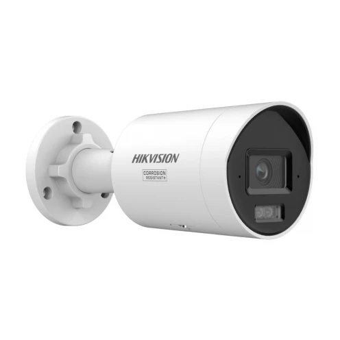 Hikvision DS-2CD2087G3-LI2UY/SL - AcuSense - ColorVu Hybrid - Mini Bullet - 8MP - IP - Blanc