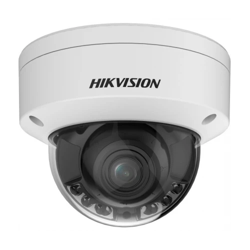 Hikvision - DS-2CD2187G2H-LISU - ColorVu Hybrid - AcuSense - Dôme - 8MP - IP - Wit