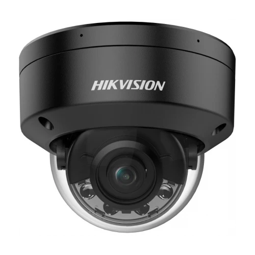 Hikvision - DS-2CD2187G2H-LISU - ColorVu Hybrid - AcuSense - Dôme - 8MP - IP - Noir