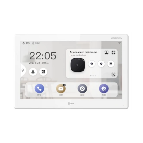 Hikvision DS-KH9510-WTE1. Station Android d'intérieur de 10 pouces