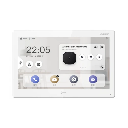 Hikvision DS-KH9510-WTE1. Station Android d'intérieur de 10 pouces